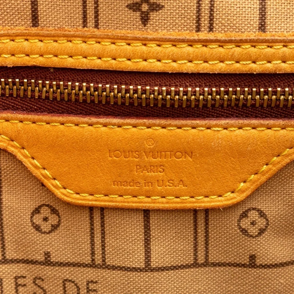 Authentic Louis Vuitton Monogram Neverfull GM Tote Bag Shoulder Bag Made in‎ USA